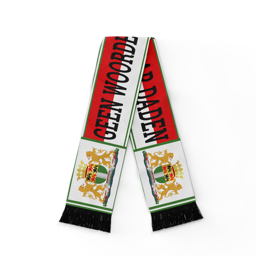 Geen woorden, maar daden - Sjaal